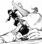 Хроностаз атакует Сотриголову.