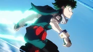 Izuku dives at Nine.
