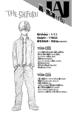 Shoto Todoroki Volume 2 Profile