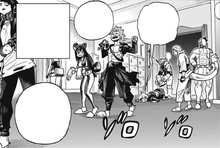 Class 1-A return from their search efforts