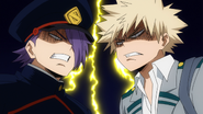 Katsuki and Seiji displeased at seeing each other once again.