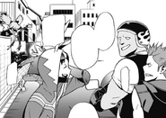 Koichi interact with them.