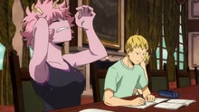 Mina and Mashirao study