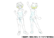 Mina Ashido Casual Shading TV Animation Design Sheet