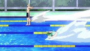Swimming Competition - Izuku vs. Tenya