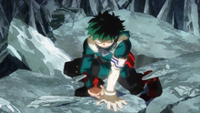 Izuku injured by Overhaul