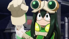Tsuyu has a plan to confuse Jurota's sense of smell.