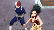 Momo saves Shoto