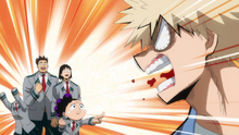 Katsuki's classmates are glad that he is alright