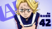 Yuga places 42nd, with a stomach ache.