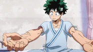 Izuku learns about the extent of the damage to his arms