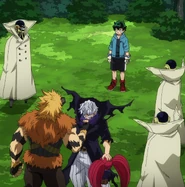 Izuku explains the situation