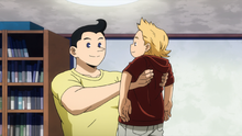 Mirio and his father
