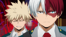 Shoto and Katsuki go to training