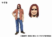 Magne's character design sheet.