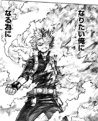 Shoto Todoroki unleashes the full power of his flames