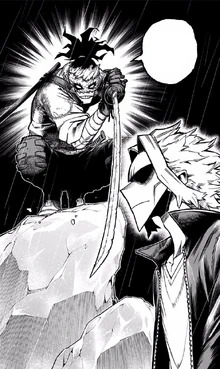 Stain approaches Toshinori