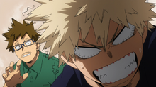 Katsuki and his dad