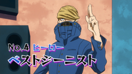 Best Jeanist is recruited into the Hideout Raid Team.