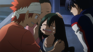 Tsuyu apologizes for criticizing her friends' plan