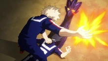 Katsuki defeats Fumikage