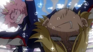 Mina defeats Yuga.