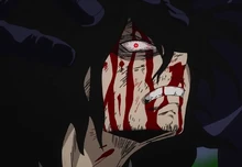 Aizawa logra salvar a Asui de ser desintegrada.
