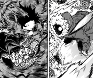 Dabi and Geten's battle rages on.