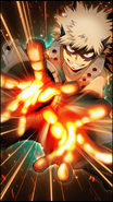 Katsuki Bakugo Skill Character Art 3 Smash Rising