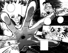 Deku and Bakugo hallucinate Tomura killing both of them.
