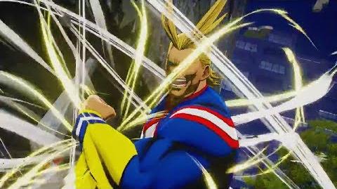 My Hero Academia One's Justice ALL MIGHT Gameplay Trailer with Ultimate Attacks, Poses, and Combos