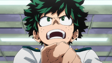 Izuku thanks Sir Nighteye for accepting him