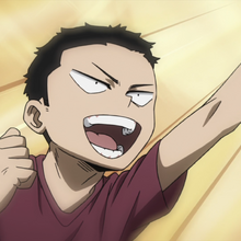 Inasa Yoarashi My Hero Academia Wiki Fandom