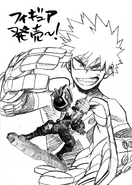 Katsuki Bakugo Figure Reveal Sketch