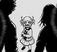 Himiko with her parents.