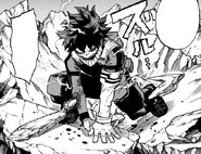 Izuku Midoriya injured by Overhaul