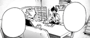 Izuku and All Might talking about the dream