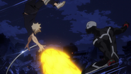 Katsuki evades Twice
