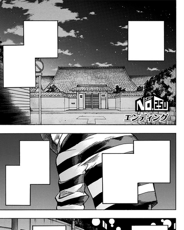 Chapter 250 My Hero Academia Wiki Fandom