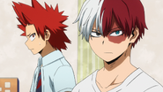 Shoto and Eijiro try to convince their peers.