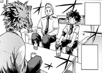 Izuku Midoriya and Mirio Togata meet with All Might