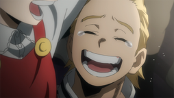 Mirio cries with joy for Eri