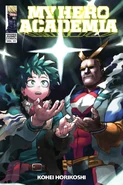 Izuku in Volume 31 (US cover)