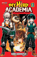 Izuku en el Volumen 13 (Portada de México).