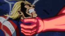 Wolfram chokes All Might