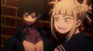 Dabi and Himiko express relief over Tomura's decision to not kill them.