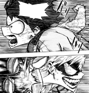 Katsuki and Izuku clash