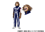 Jurota's colored character design for the anime.