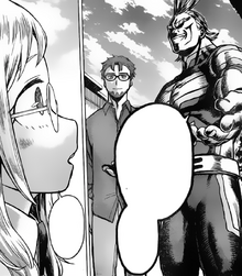 All Might tells Melissa her dad is a hero