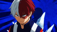 Shoto in Season 2's "Peace Sign" opening.